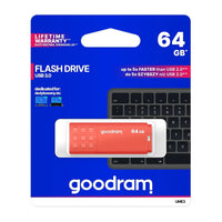 Goodram UME3-0640O0R11 Chiavetta USB 64 GB USB Tipo-A 3.2 Gen 1 (3.1 Gen 1) Arancione