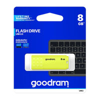 Chiavetta USB Goodram UME2 da 8 GB USB Tipo-A 2.0 Gialla