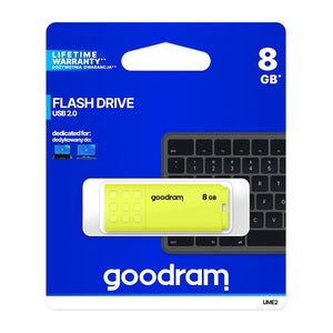 Chiavetta USB Goodram UME2 da 8 GB USB Tipo-A 2.0 Gialla