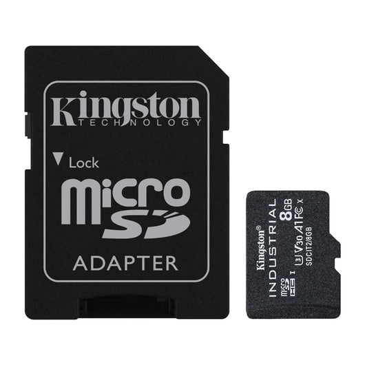 Kingston Technology Industrial 8 GB MicroSDHC UHS-I Classe 10