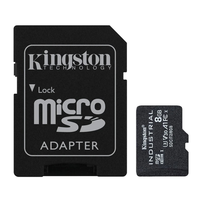 Kingston Technology Industrial 8 GB MicroSDHC UHS-I Classe 10
