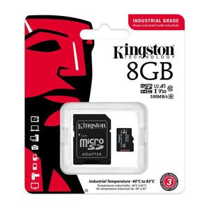 Kingston Technology Industrial 8 GB MicroSDHC UHS-I Classe 10