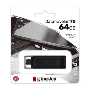 Kingston Technology DataTraveler 64GB USB-C 3.2 Gen 1 70