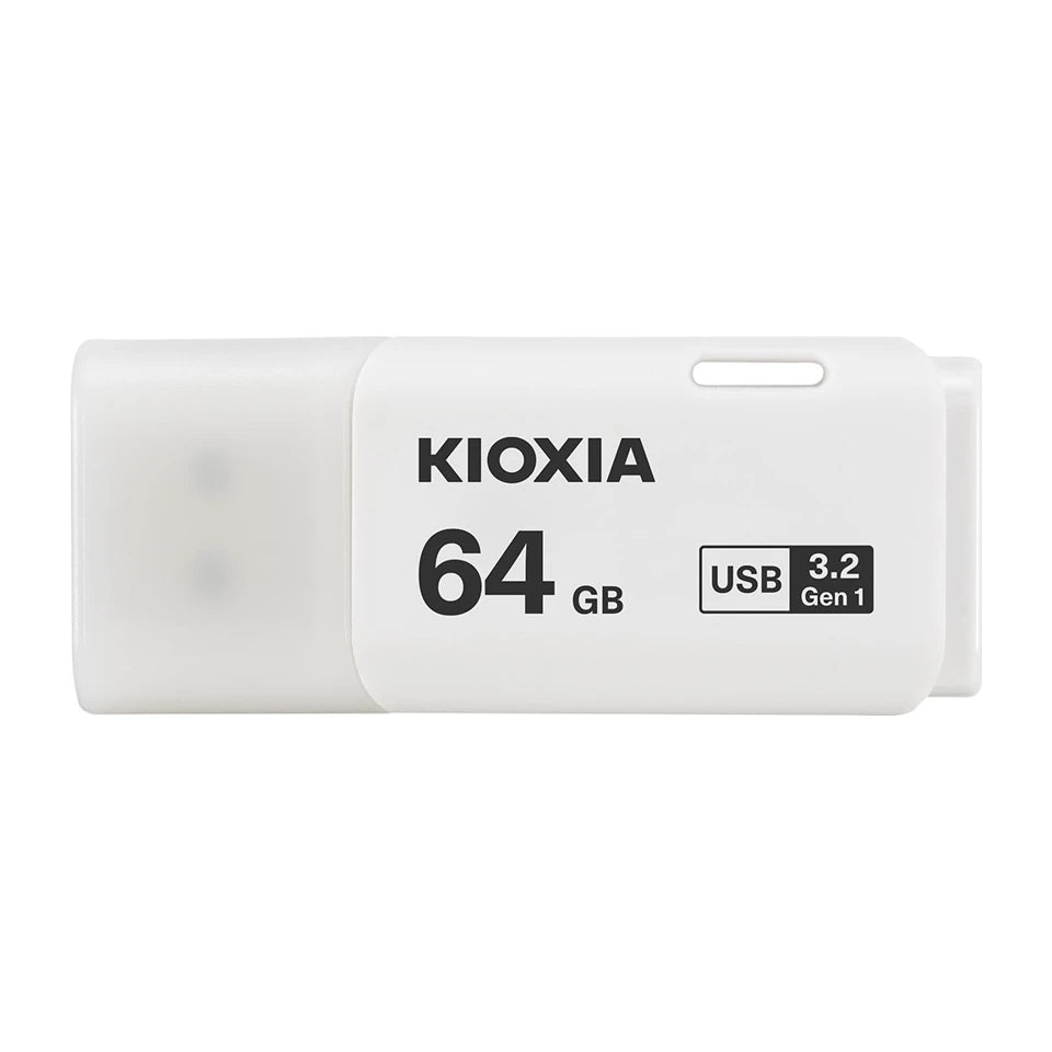 Chiavetta USB Kioxia TransMemory U301 da 64 GB USB Type-A 3.2 Gen 1 (3.1 Gen 1) Bianca