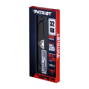 Modulo di memoria Patriot Memory Viper Steel PVS432G320C6 da 32 GB 1 x 32 GB DDR4 3200 MHz