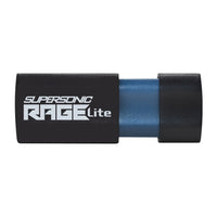 Chiavetta USB Patriot Memory Supersonic Rage Lite da 32 GB USB Tipo-A 3.2 Gen 1 (3.1 Gen 1) Nero, Blu