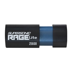 Chiavetta USB PATRIOT Rage Lite 512GB 120 MB/S USB 3.2 retrattile nera (PEF512GRLB32U)