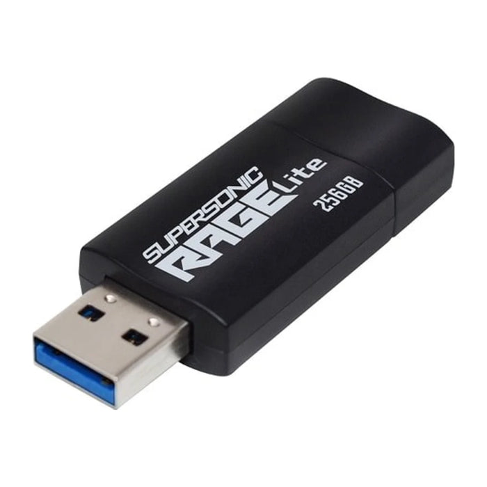 Chiavetta USB PATRIOT Rage Lite 512GB 120 MB/S USB 3.2 retrattile nera (PEF512GRLB32U)