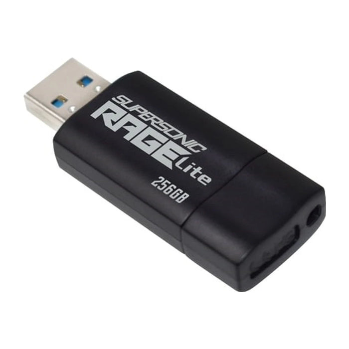 Chiavetta USB PATRIOT Rage Lite 512GB 120 MB/S USB 3.2 retrattile nera (PEF512GRLB32U)