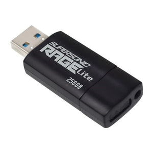 Chiavetta USB PATRIOT Rage Lite 512GB 120 MB/S USB 3.2 retrattile nera (PEF512GRLB32U)