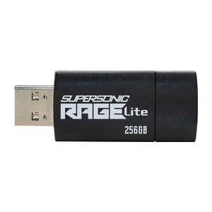 Chiavetta USB PATRIOT Rage Lite 512GB 120 MB/S USB 3.2 retrattile nera (PEF512GRLB32U)