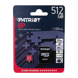 Scheda di memoria Patriot Memory PEF512GEP31MCX 512 GB MicroSDXC Classe 10