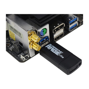 Chiavetta USB Patriot Memory Supersonic Rage Lite da 32 GB USB Tipo-A 3.2 Gen 1 (3.1 Gen 1) Nero, Blu