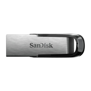 Chiavetta USB SanDisk ULTRA FLAIR da 128 GB USB Tipo-A 3.2 Gen 1 (3.1 Gen 1) Nero, Argento