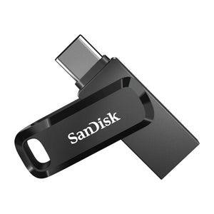 Chiavetta USB SanDisk Ultra Dual Drive da 128 GB USB Type-A / USB Type-C 3.2 Gen 1 (3.1 Gen 1) Nero, Argento