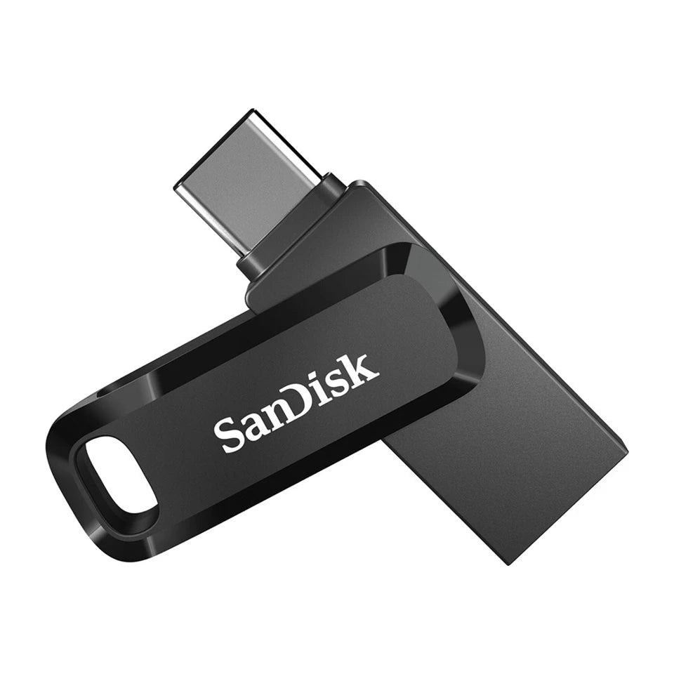 Chiavetta USB SanDisk Ultra Dual Drive da 128 GB USB Type-A / USB Type-C 3.2 Gen 1 (3.1 Gen 1) Nero, Argento