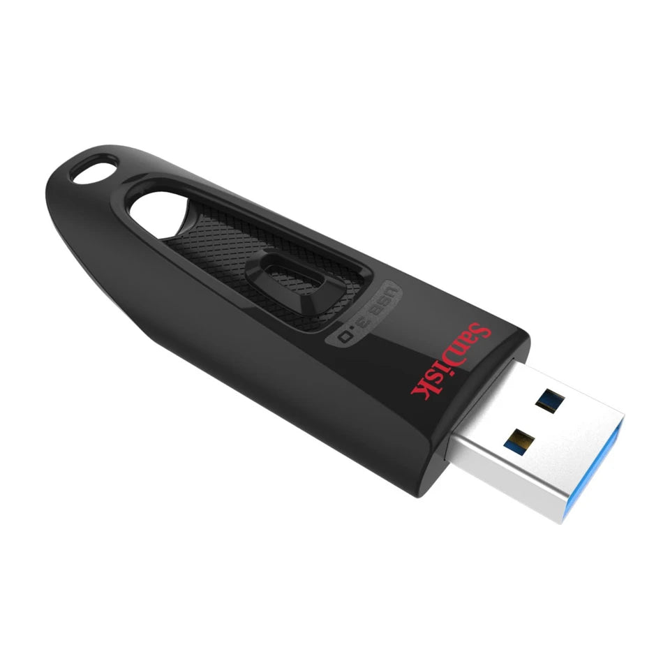 Chiavetta USB SanDisk Ultra da 128 GB USB Tipo-A 3.2 Gen 1 (3.1 Gen 1) Nero