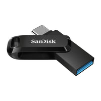 Chiavetta USB SanDisk Ultra Dual Drive Go da 64 GB USB Type-A / USB Type-C 3.2 Gen 1 (3.1 Gen 1) nera