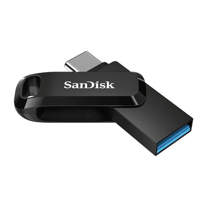 Chiavetta USB SanDisk Ultra Dual Drive Go da 64 GB USB Type-A / USB Type-C 3.2 Gen 1 (3.1 Gen 1) nera