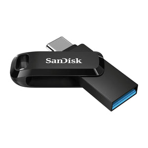 Chiavetta USB SanDisk Ultra Dual Drive da 128 GB USB Type-A / USB Type-C 3.2 Gen 1 (3.1 Gen 1) Nero, Argento