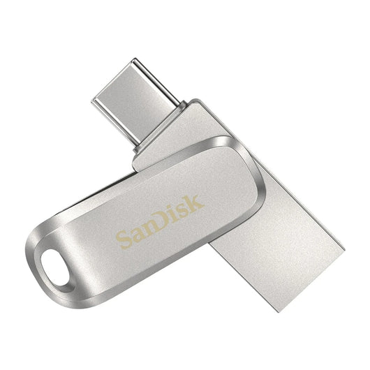 Chiavetta USB SanDisk Ultra Dual Drive Luxe da 256 GB USB Type-A / USB Type-C 3.2 Gen 1 (3.1 Gen 1) in acciaio inossidabile