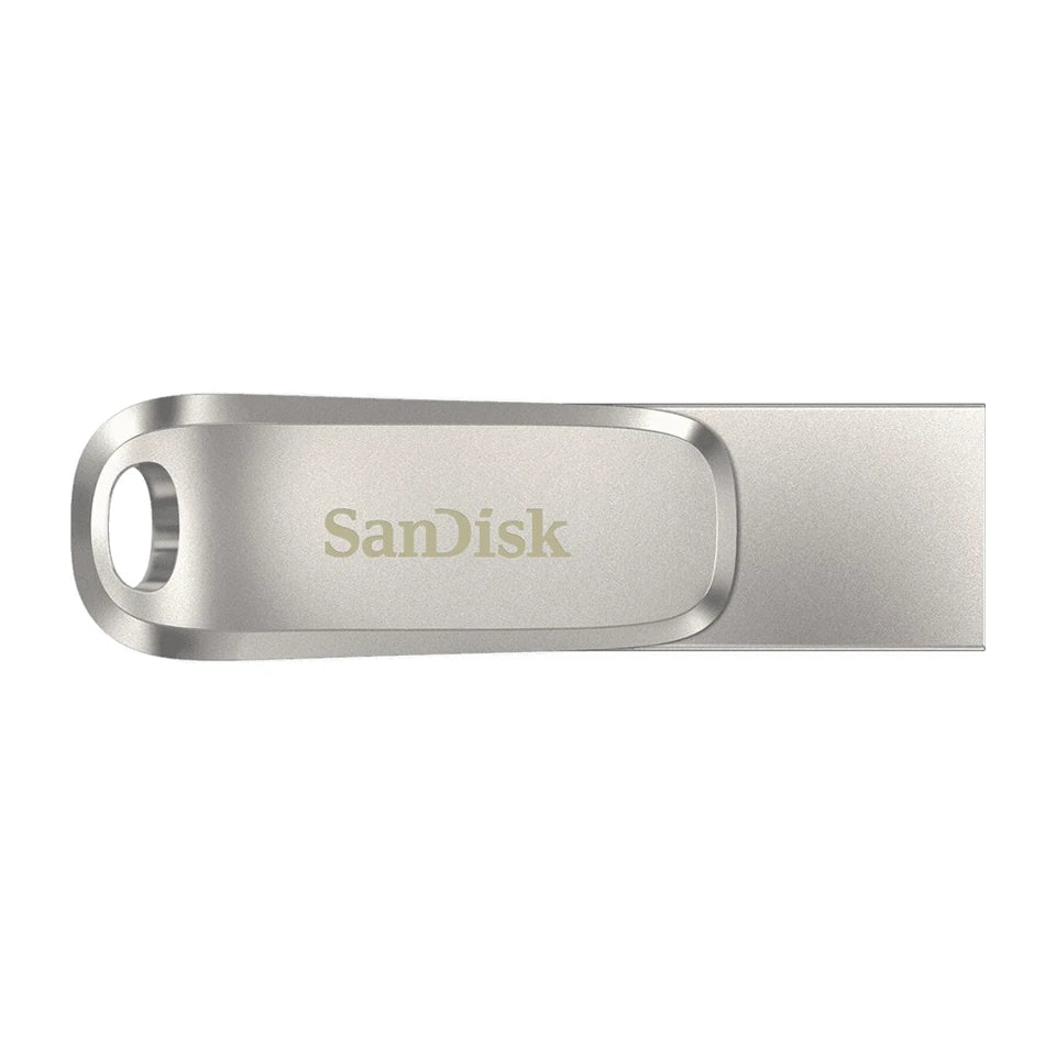 Chiavetta USB SanDisk Ultra Dual Drive Luxe da 1000 GB USB Type-A / USB Type-C 3.2 Gen 1 (3.1 Gen 1) in acciaio inossidabile