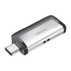 Chiavetta USB Sandisk Ultra Dual Drive USB Type-C da 32 GB USB Type-A / USB Type-C 3.2 Gen 1 (3.1 Gen 1) Nero, Argento
