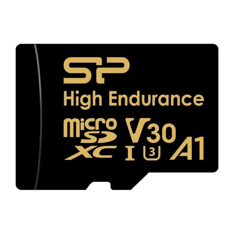 SILICON POWER MICROSDXC AD ALTA RESISTENZA 128GB V30 + ADATTATORE