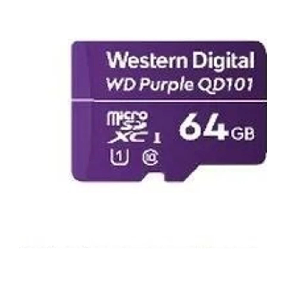 Western Digital WD Purple SC QD101 scheda di memoria 64 GB MicroSDXC Classe 10