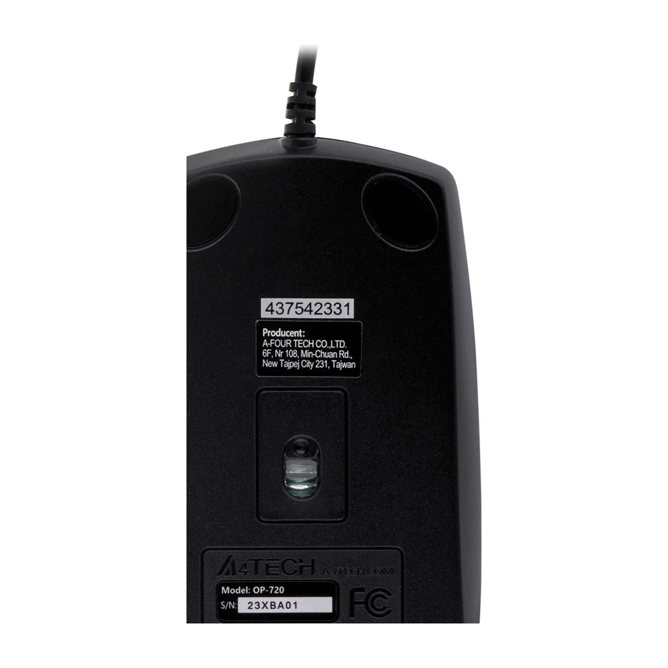 Mouse USB Type-A ottico A4Tech OP-720 800 DPI