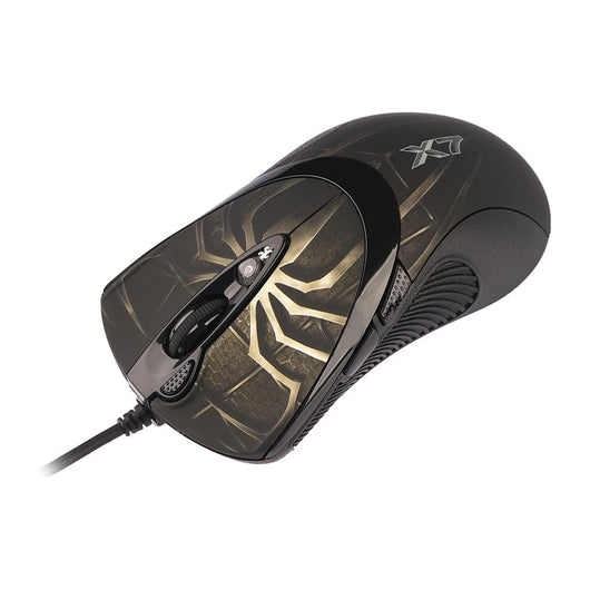 Mouse da gioco laser A4Tech Anti-Vibrate XL-747H USB Tipo-A 3600 DPI