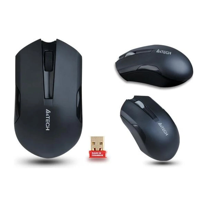 Mouse A4Tech G3-200N Ambidestro RF Wireless V-Track 1000 DPI