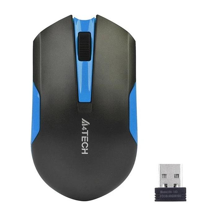 Mouse ottico wireless RF ambidestro A4Tech G3-200N a 1000 DPI