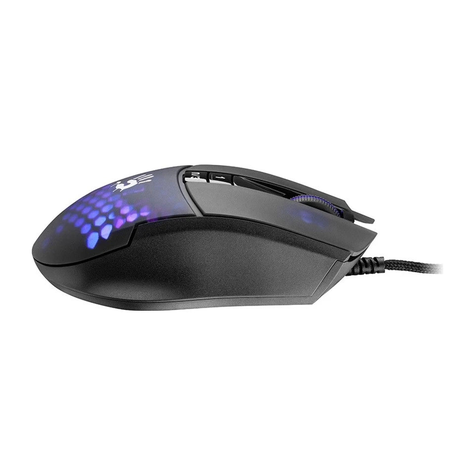 A4Tech BLOODY A4TMYS47113 L65 MAX RGB Honeycomb (Attivato) mouse USB Tipo-A Ottico 12 000 DPI