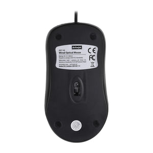 Mouse ottico con cavo USB Activejet AMY-146 – Precisione e comfort quotidiano