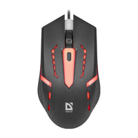 MOUSE DEFENDER FLASH MB-600L OTTICO LED 1200dpi 4P