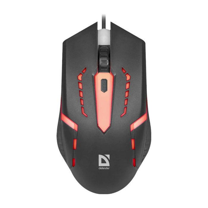 MOUSE DEFENDER FLASH MB-600L OTTICO LED 1200dpi 4P