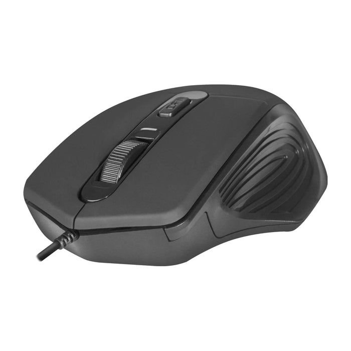 Mouse ottico nero Defender DATUM MB-347 1600dpi 4P