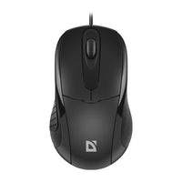 Mouse Defender STANDARD MB-580 nero ottico 1000dpi 3P