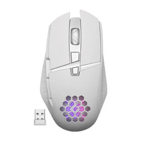 MOUSE DEFENDER GM-514 GLORY OTTICO RF RGB 3200dpi 7P BIANCO