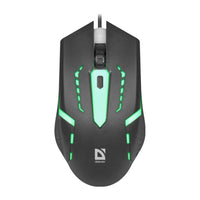 MOUSE DEFENDER FLASH MB-600L OTTICO LED 1200dpi 4P