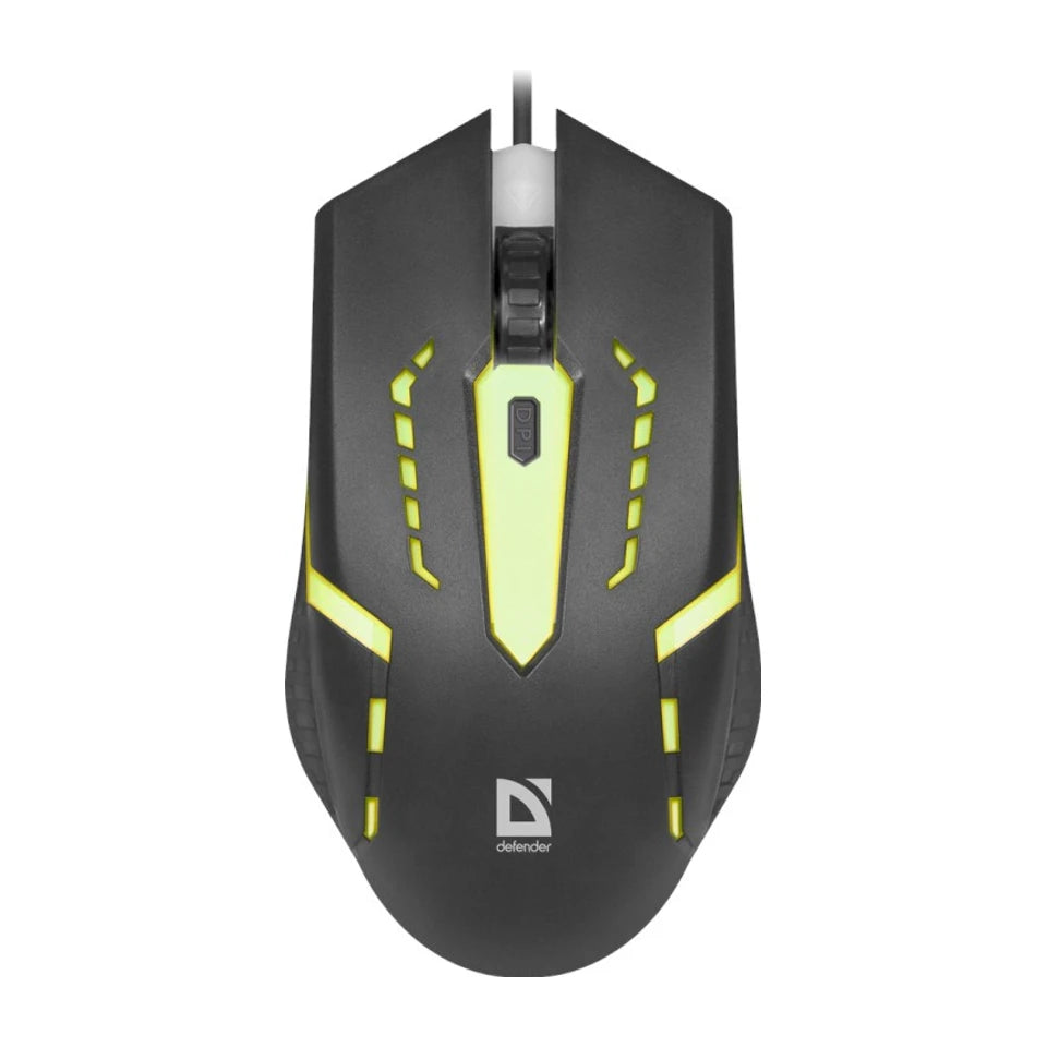 MOUSE DEFENDER FLASH MB-600L OTTICO LED 1200dpi 4P