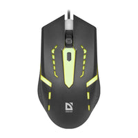 MOUSE DEFENDER FLASH MB-600L OTTICO LED 1200dpi 4P
