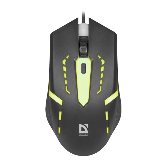 MOUSE DEFENDER FLASH MB-600L OTTICO LED 1200dpi 4P