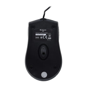 MOUSE DEFENDER HIT MB-530 NERO OTTICO 1000dpi 3P