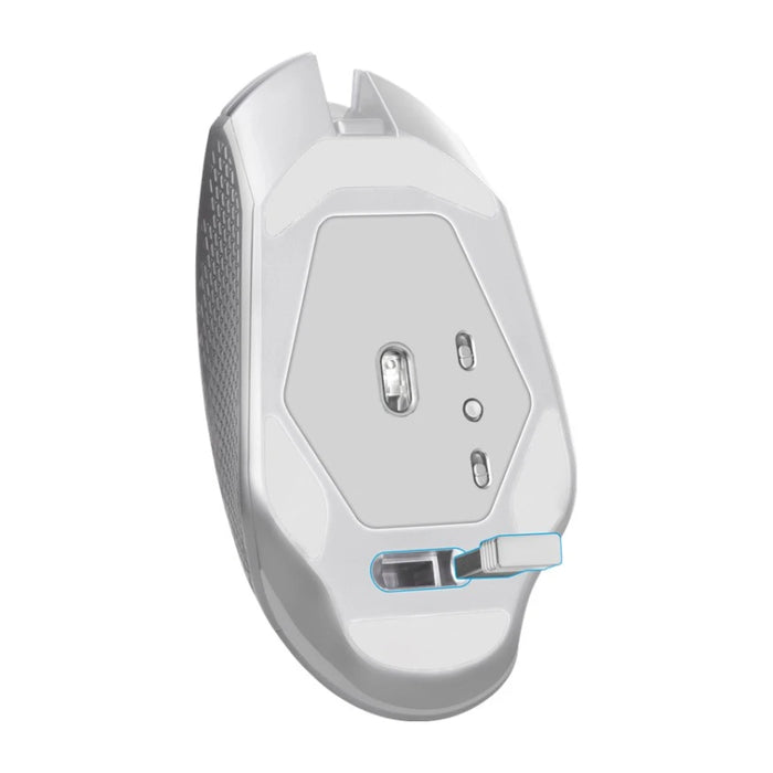 MOUSE DEFENDER GM-514 GLORY OTTICO RF RGB 3200dpi 7P BIANCO