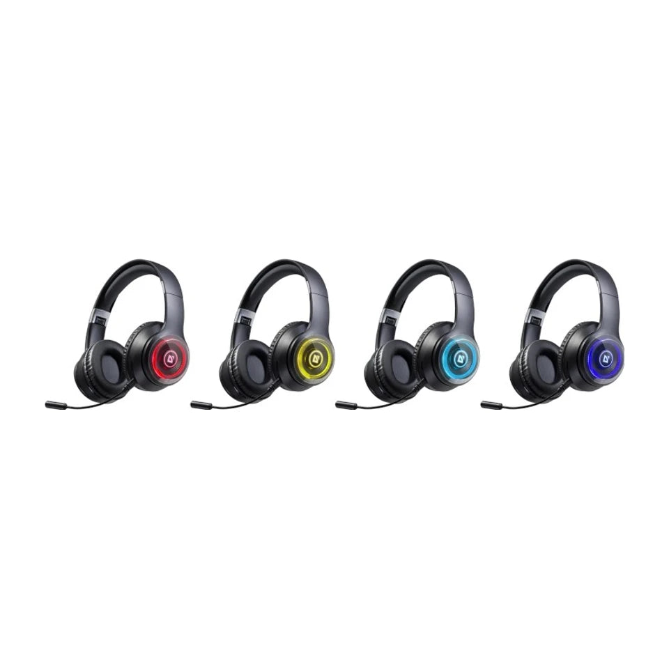 CUFFIE BLUETOOTH DEFENDER FREEMOTION B400 CON LED