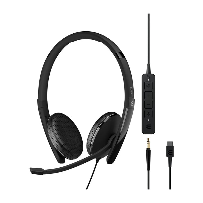 Cuffia EPOS ADAPT 165T USB-C II nera