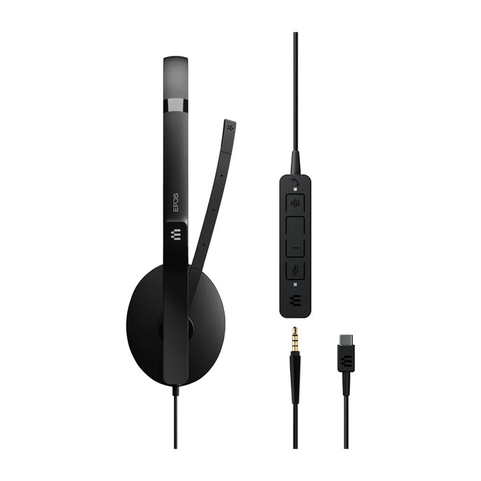 Cuffia EPOS ADAPT 165T USB-C II nera