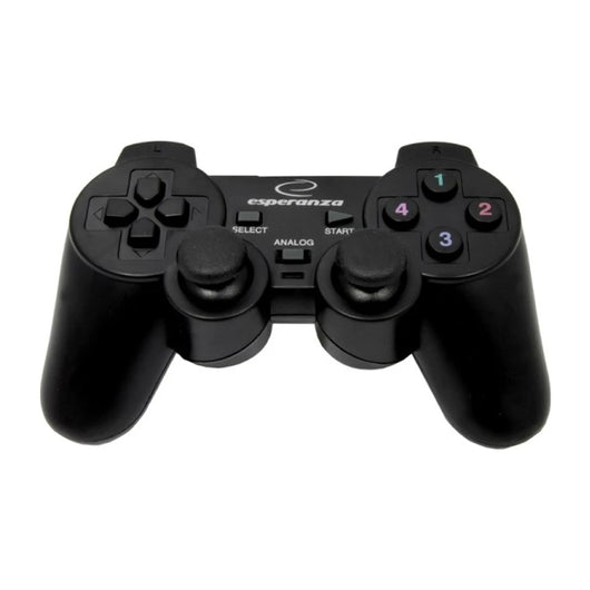 Controller da gioco Esperanza EG102 nero USB 2.0 Gamepad Analogico/Digitale per PC, Playstation 3